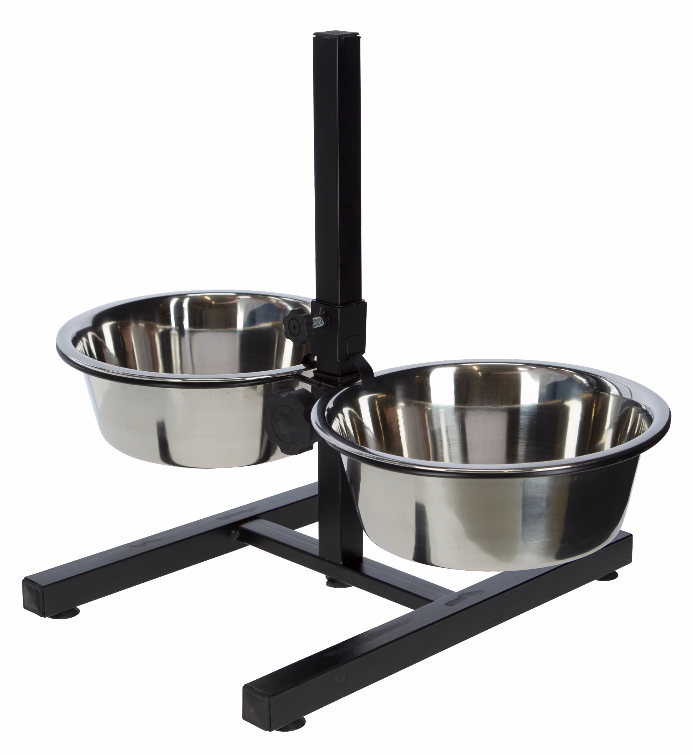Bar à alimentation noir, 2X2800ml