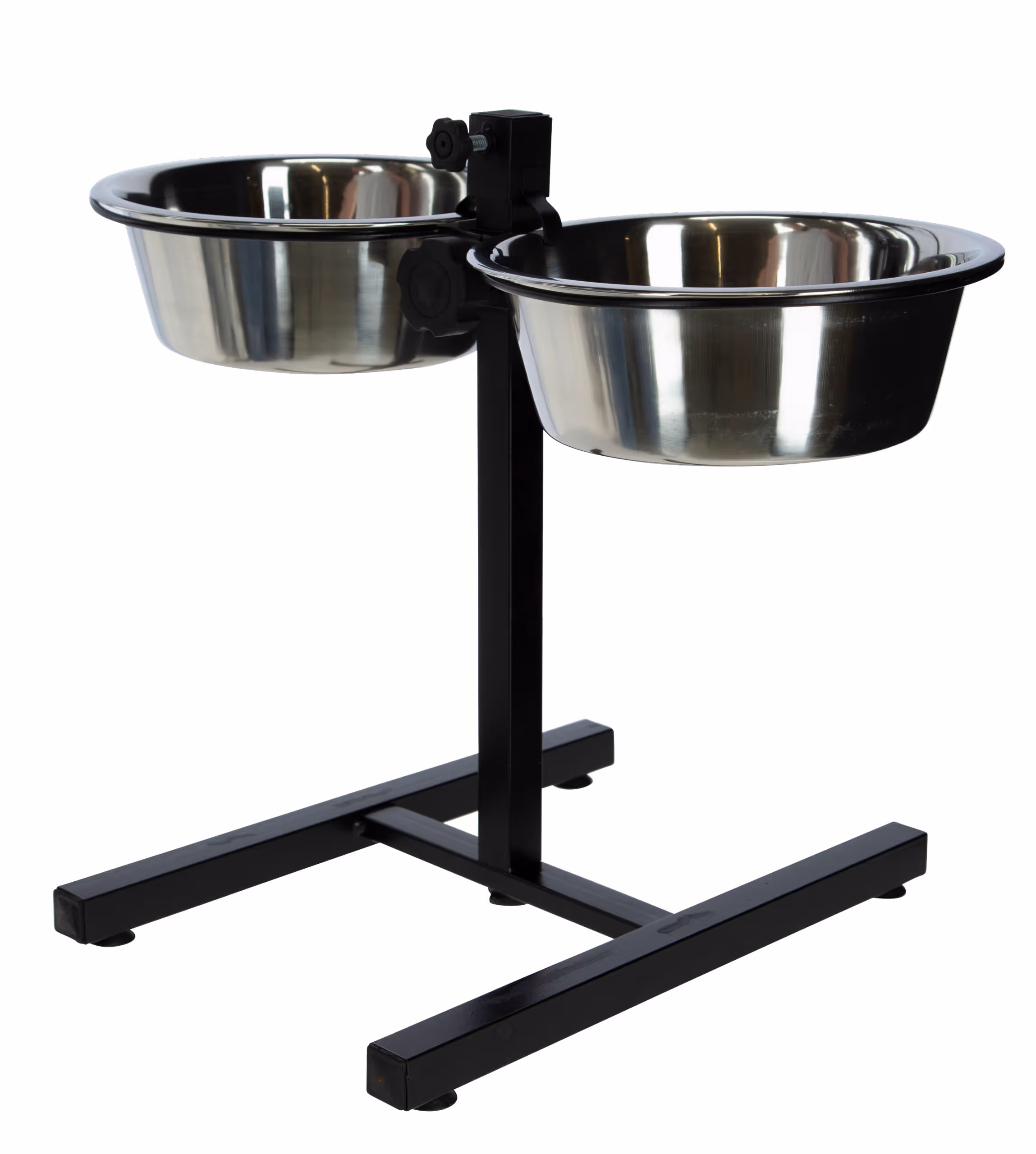 Bar à alimentation noir, 2X2800ml