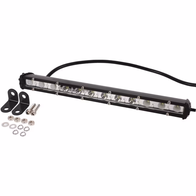 Barre 12 led 60w8° 331x49,3x30,4 mm 12/24v ip67 techni-power