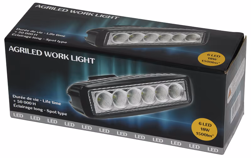 BARRE 6 LED 1500LM LONGUE AGRILED