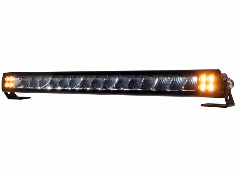 Barre à LED avec feux clignotants, 11000 Lumens, 484mm, Grand Angle, Interférence Classe 2, 9-36V