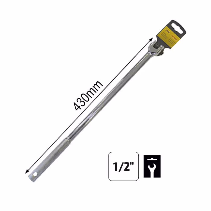 Barre articulée 1/2" 430mm