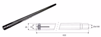 Barre de direction Fiat L430 mm 5011756