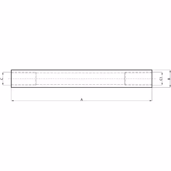 Barre de direction Universel M18x1.5 D L1300 mm