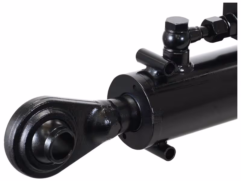 Barre de Poussée Hydraulique (Cat.2/2 (Ø25/25mm)) Rotule et Rotule, Diamètre du cylindre: 63mm, Min. Longueur : 620mm. - adaptable sur tracteurs New Holland, Case IH, Fiat - ref 4311029M1