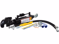 Barre de Poussée Hydraulique (Cat.1/2 (Ø19/25mm)) Rotule et CBM Q.R Crochet, Diamètre du cylindre: 63mm, Min. Longueur : 562mm.