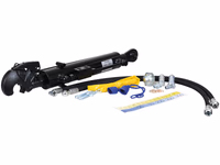 Barre de Poussée Hydraulique (Cat.1/2 (Ø19/25mm)) Rotule et CBM Q.R Crochet, Diamètre du cylindre: 63mm, Min. Longueur : 610mm.