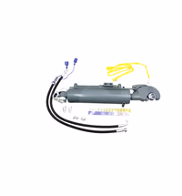 Barre de poussée hydraulique Cat. 3/3 chape/crochet 666/906 mm adaptable