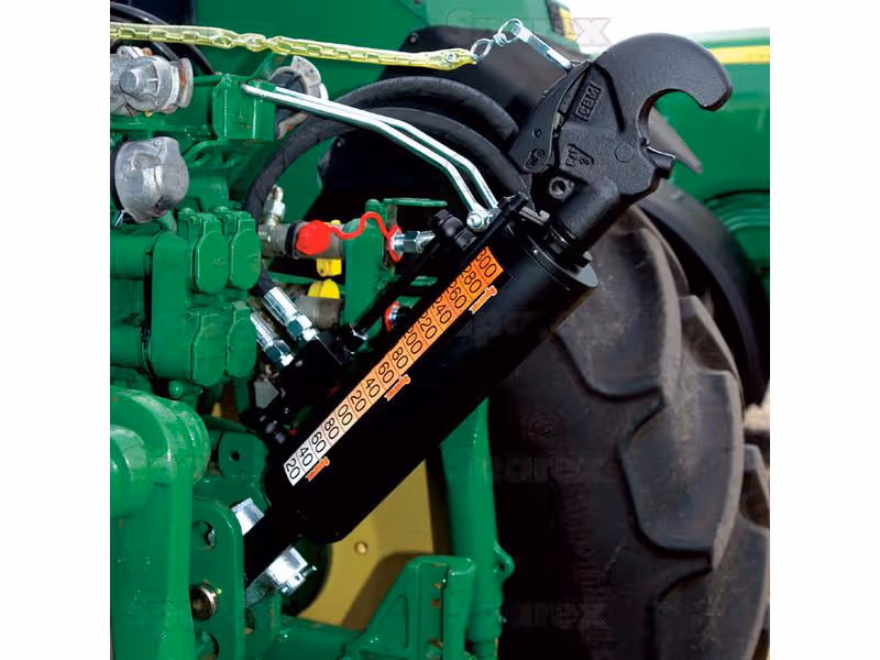 Barre de Poussée Hydraulique Cat.3/3 L650-876 mm CBM - adaptable sur tracteurs John-Deere, Massey Ferguson, Deutz Fahr - ref G712870051022