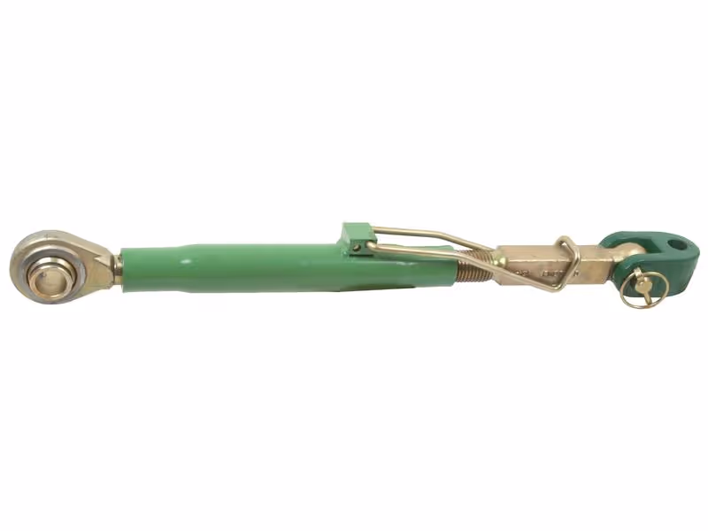 Barre de poussée renforcée (Cat.20mm/2 (Ø20/25mm)) Noix et Rotule, 1-1/4, Min. Longueur: 620mm. - adaptable sur tracteurs John-Deere