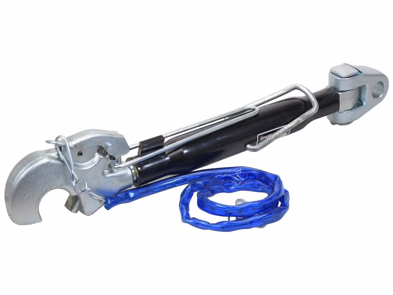 Barre de poussée renforcée (Cat.30mm/3 (Ø30/32mm)) Noix et Crochet, M36 x 3, Min. Longueur: 620mm. - adaptable sur tracteurs Case IH