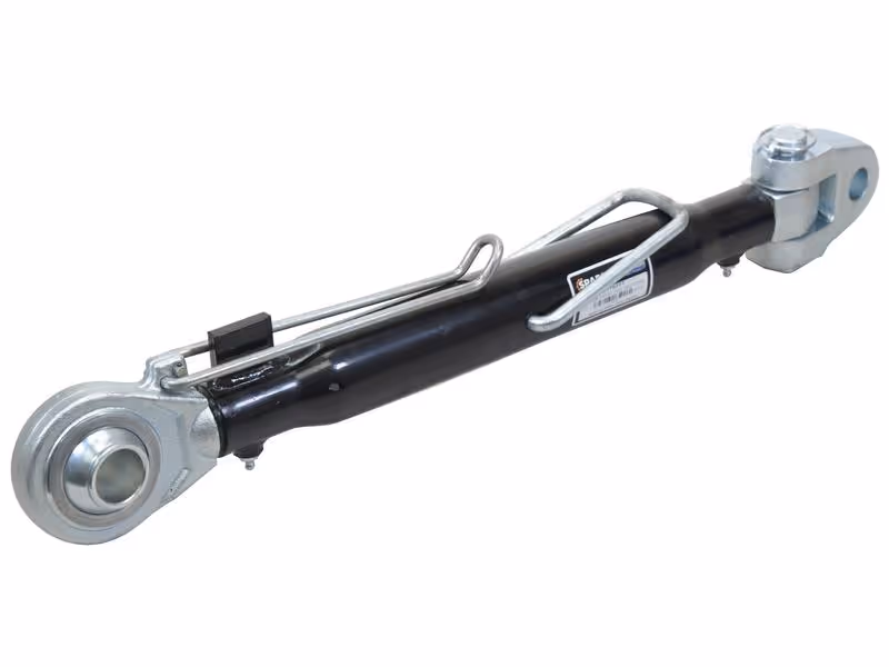 Barre de poussée renforcée (Cat.2/3 (Ø25/32mm)) Noix et Rotule, M36 x 3, Min. Longueur: 625mm. - adaptable sur tracteurs Valtra