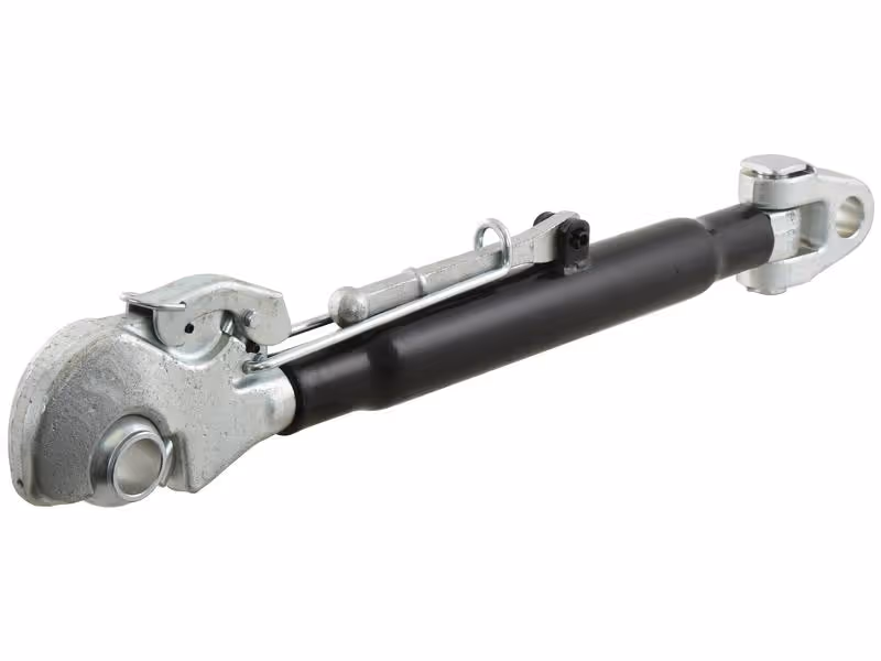 Barre de poussée renforcée (Cat.3/3 (Ø32/32mm)) Noix et Crochet, M40 x 3.00, Min. Longueur: 700mm. - adaptable sur tracteurs New Holland, Steyr, Case IH - ref 47636927