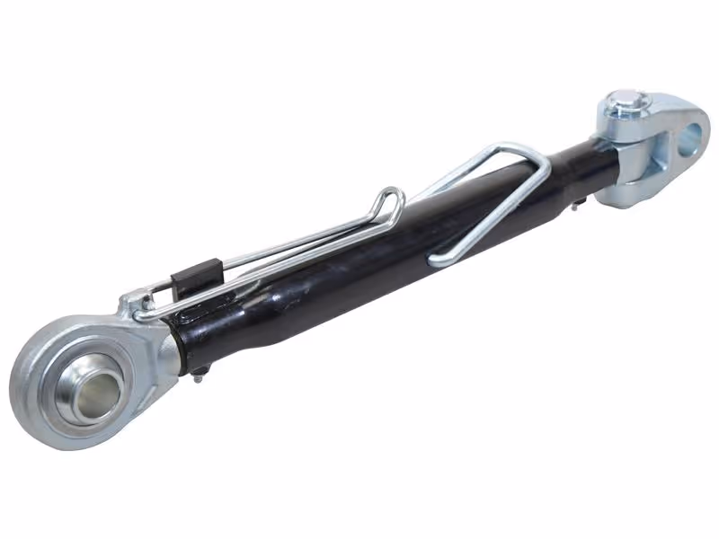 Barre de poussée renforcée (Cat.3/3 (Ø32/32mm)) Noix et Rotule, M36 x 3, Min. Longueur: 625mm. - adaptable sur tracteurs Massey Ferguson, Fendt, Case IH