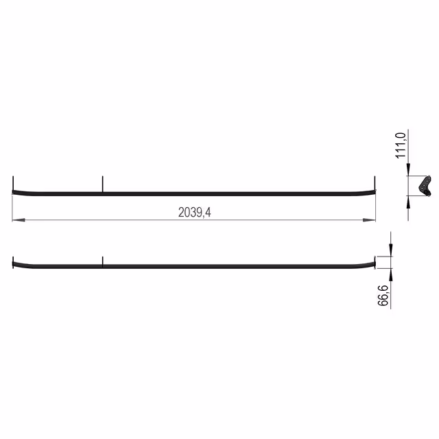 BARRE DE PROTECTION SOUDEE SIP783041850
