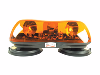 Barre flash - Halogène - magnétique, Longueur totale: 420mm, 12V.