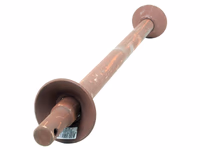 Barre ronde avec coupelles - Cat. 3 - 950mm