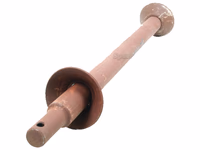 Barre d'attelage ronde 50 mm L935 mm CAT.3 avec coupelle non soudées