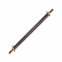 Barre d'attelage ronde 45 mm L930 mm CAT.2 avec coupelle non soudées