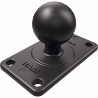 BASE RECTANGLE 9,27x5,26CM AVEC MOTIF DE TROUS VESA 35X75MM BOULE C