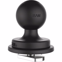 BASE RONDE AVEC UNE FIXATION T EN ACIER INOXYDABLE BOULE B