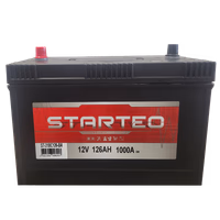 Batterie 12V 126Ah 1000 A Cosse centrale STARTEO