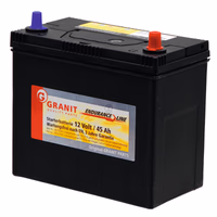 Batterie 12V 45Ah, 370A remplie
