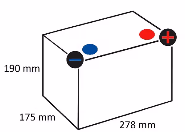 Batterie 12V 70ah 760A Varta Blue Dynamic