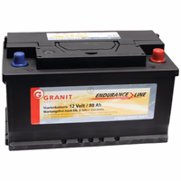 Batterie 12V 80Ah, 730A remplie