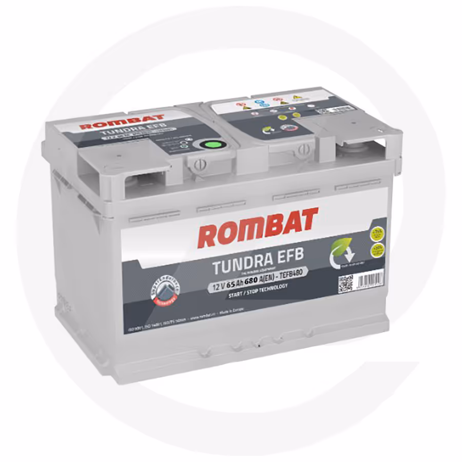 Batterie de démarrage 12 v - 65 ah - cca (en) 680 a