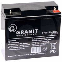 Batterie de démarrage 12V 18Ah