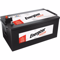 Batterie efb1 12v 225ah 1200a + a gauche sur largeur efb  energizer commercial
