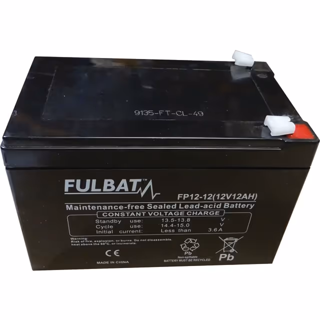 Batterie gel 12 ah type cp12-12