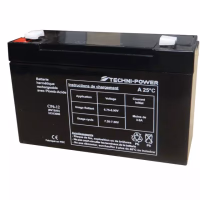 Batterie gel 6v 12ah type np6-12 + a gauche