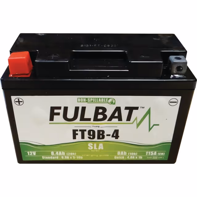 Batterie gel type gt9b-4 + a gauche