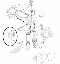 Batterie pour pompe à graisse électrique 18V RENSON 164968