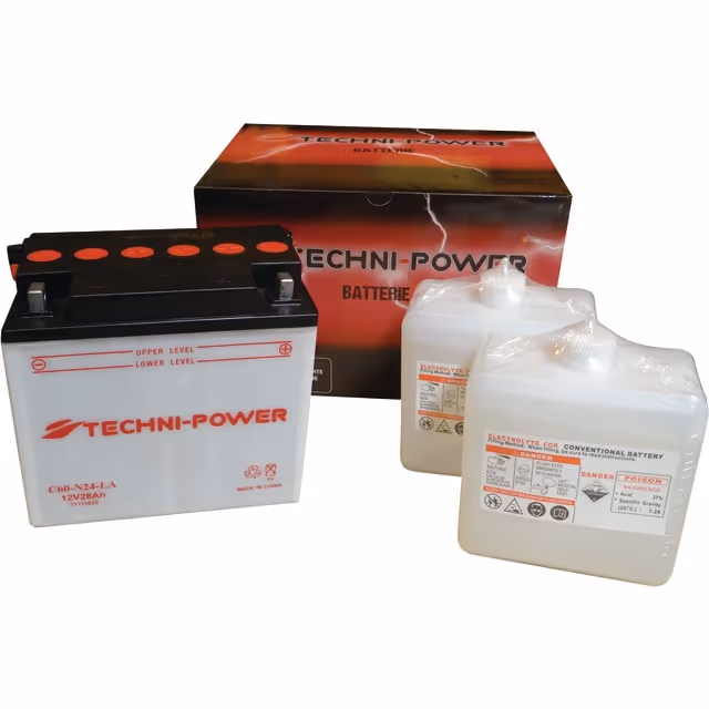 Batterie type c60-n24l-a + a droite avec pack acide