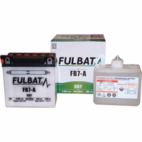 Batterie type yb7-a + a gauche avec pack acide