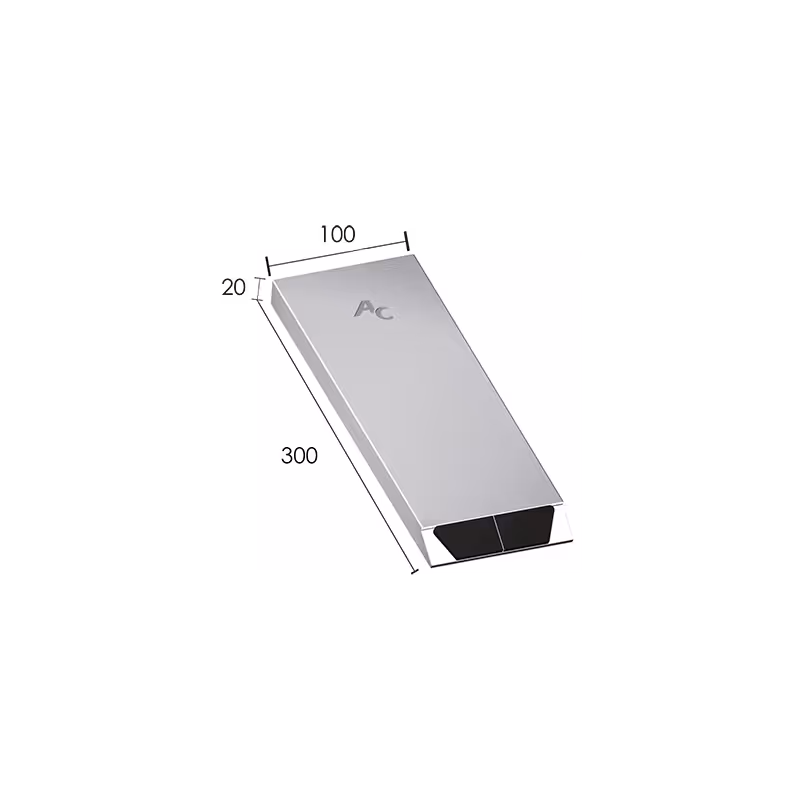 Bec de dechaumeur Agricarb à souder 300x100x20mm avec recharge Carbure