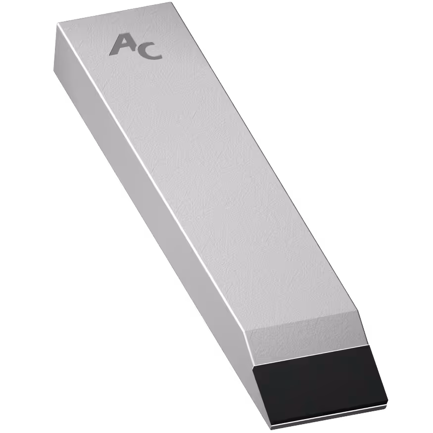 Bec de dechaumeur Agricarb à souder 300x60x30mm Carbure adaptable