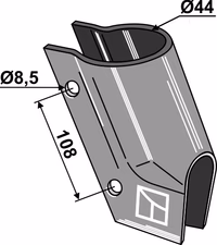 Becker | Bride de soc à engrais unique