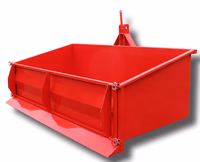 Benne 3 points 1,80 m Lerin Cartel basculement central BEC180LC