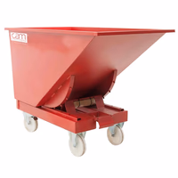 Benne basculante 1.1 m3 sur roue Cam Attachments