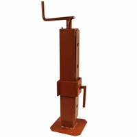 Béquille remorque agricole 1200 Kg avec manivelle horizontale 700 mm