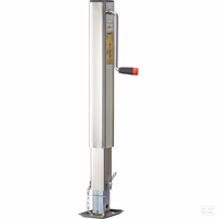 Béquille remorque agricole 2000 Kg Manivelle latérale 2 vitesses 635 mm 