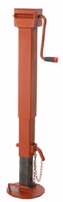 Béquille remorque agricole 2500 Kg avec manivelle latérale 685 mm 3 étages