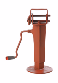 Béquille remorque agricole 6000 Kg avec manivelle latérale 520 mm