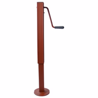 Béquille remorque agricole 800 Kg à manivelle latérale 560 mm