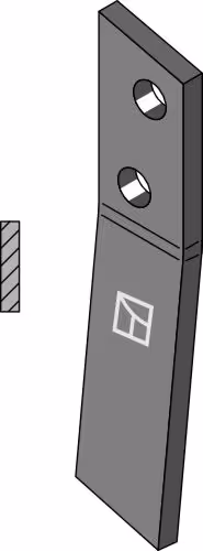 Bergmann | Couteau pour épandeur à fumier - droit