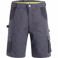 Bermuda de travail 9 poches hugues gris/noir 40